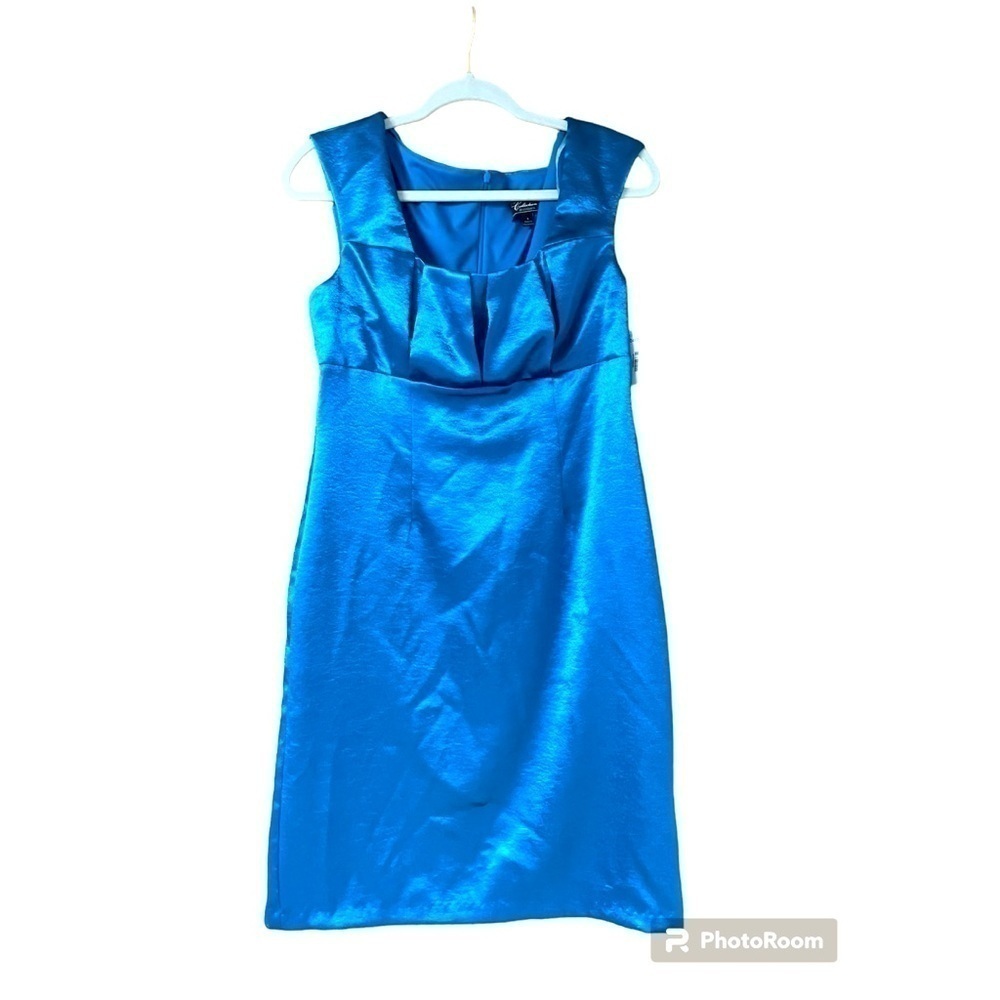Dress Barn collection women’s size 8 teal special occasion dress